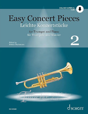 Easy Concert Pieces for Trumpet and Piano 2